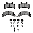 2551-0289-02 Front OE Replacement Brake Pad Set