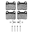 2551-0335-02 Rear OE Replacement Brake Pad Set