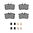 2551-0340-05 Rear OE Replacement Brake Pad Set