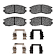 2551-0484-01 Front OE Replacement Brake Pad Set