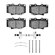 2551-0502-01 Front OE Replacement Brake Pad Set