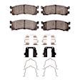 2551-0553-02 Rear OE Replacement Brake Pad Set