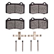 2551-0592-11 Rear OE Replacement Brake Pad Set