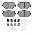 2551-0680-01 Front OE Replacement Brake Pad Set