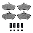 2551-0780-01 Front OE Replacement Brake Pad Set