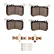2551-1634-11 Front OE Replacement Brake Pad Set