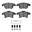 2551-1653-01 Front OE Replacement Brake Pad Set