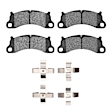 2551-1664-01 Front OE Replacement Brake Pad Set