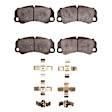 2551-1742-02 Front OE Replacement Brake Pad Set