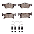 2551-2025-01 Rear OE Replacement Brake Pad Set