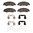 2551-2089-01 Front OE Replacement Brake Pad Set