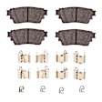 2551-2200-01 Rear OE Replacement Brake Pad Set