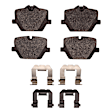 2551-2220-01 Rear OE Replacement Brake Pad Set