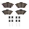 2551-2306-01 Rear OE Replacement Brake Pad Set