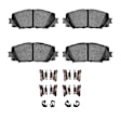 2552-1184-01 Front OE Replacement Brake Pad Set