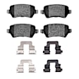 2600-1362-01 Rear Ceramic Brake Pad Set