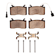 2600-2052-01 Front Ceramic Brake Pad Set