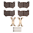 2600-2139-01 Front Ceramic Brake Pad Set