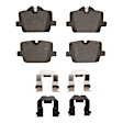 2600-2221-01 Rear Ceramic Brake Pad Set