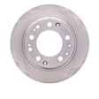 ERE-02002 Rear, Driver or Passenger Side Brake Disc, Plain Surface