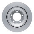 ERE-02133 Rear, Driver or Passenger Side Brake Disc, Plain Surface