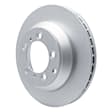 ERE-02133 Rear, Driver or Passenger Side Brake Disc, Plain Surface
