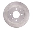 ERE-03012 Front, Driver or Passenger Side Brake Disc, Plain Surface