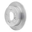 ERE-03024 Rear, Driver or Passenger Side Brake Disc, Plain Surface, 2.0L, 4Cyl