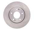 ERE-03038 Front, Driver or Passenger Side Brake Disc, Plain Surface