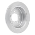 ERE-03044 Rear, Driver or Passenger Side Brake Disc, Plain Surface