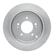 ERE-03044 Rear, Driver or Passenger Side Brake Disc, Plain Surface
