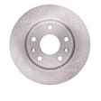 ERE-11006 Front, Driver or Passenger Side Brake Disc, Plain Surface, 2.5L, 6Cyl