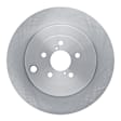 ERE-13040 Rear, Driver or Passenger Side Brake Disc, Plain Surface