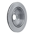 ERE-13040 Rear, Driver or Passenger Side Brake Disc, Plain Surface