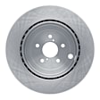 ERE-13040 Rear, Driver or Passenger Side Brake Disc, Plain Surface