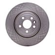 ERE-20038 Front, Driver or Passenger Side Brake Disc, Plain Surface