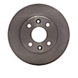 ERE-21005 Front, Driver or Passenger Side Brake Disc, Plain Surface