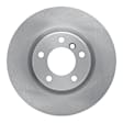 ERE-31036D Front, Driver Side Brake Disc, Plain Surface