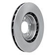 ERE-31036D Front, Driver Side Brake Disc, Plain Surface