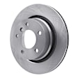 ERE-31061 Rear, Driver or Passenger Side Brake Disc, Plain Surface, 3.0L, 6Cyl