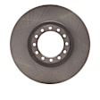 ERE-37011 Front, Driver or Passenger Side Brake Disc, Plain Surface