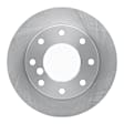 ERE-40087 Front, Driver or Passenger Side Brake Disc, Plain Surface