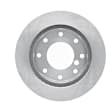 ERE-40087 Front, Driver or Passenger Side Brake Disc, Plain Surface