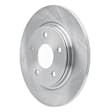 ERE-40109 Rear, Driver or Passenger Side Brake Disc, Plain Surface