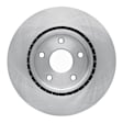 ERE-40112 Front, Driver or Passenger Side Brake Disc, Plain Surface