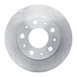ERE-40130 Rear, Driver or Passenger Side Brake Disc, Plain Surface