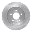 ERE-42023 Rear, Driver or Passenger Side Brake Disc, Plain Surface