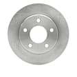 ERE-45003 Front, Driver or Passenger Side Brake Disc, Plain Surface