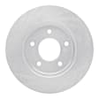 ERE-45006 Rear, Driver or Passenger Side Brake Disc, Plain Surface