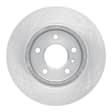 ERE-45013 Rear, Driver or Passenger Side Brake Disc, Plain Surface